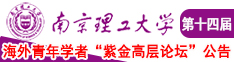 艹逼美女啪啪啪南京理工大学第十四届海外青年学者紫金论坛诚邀海内外英才！